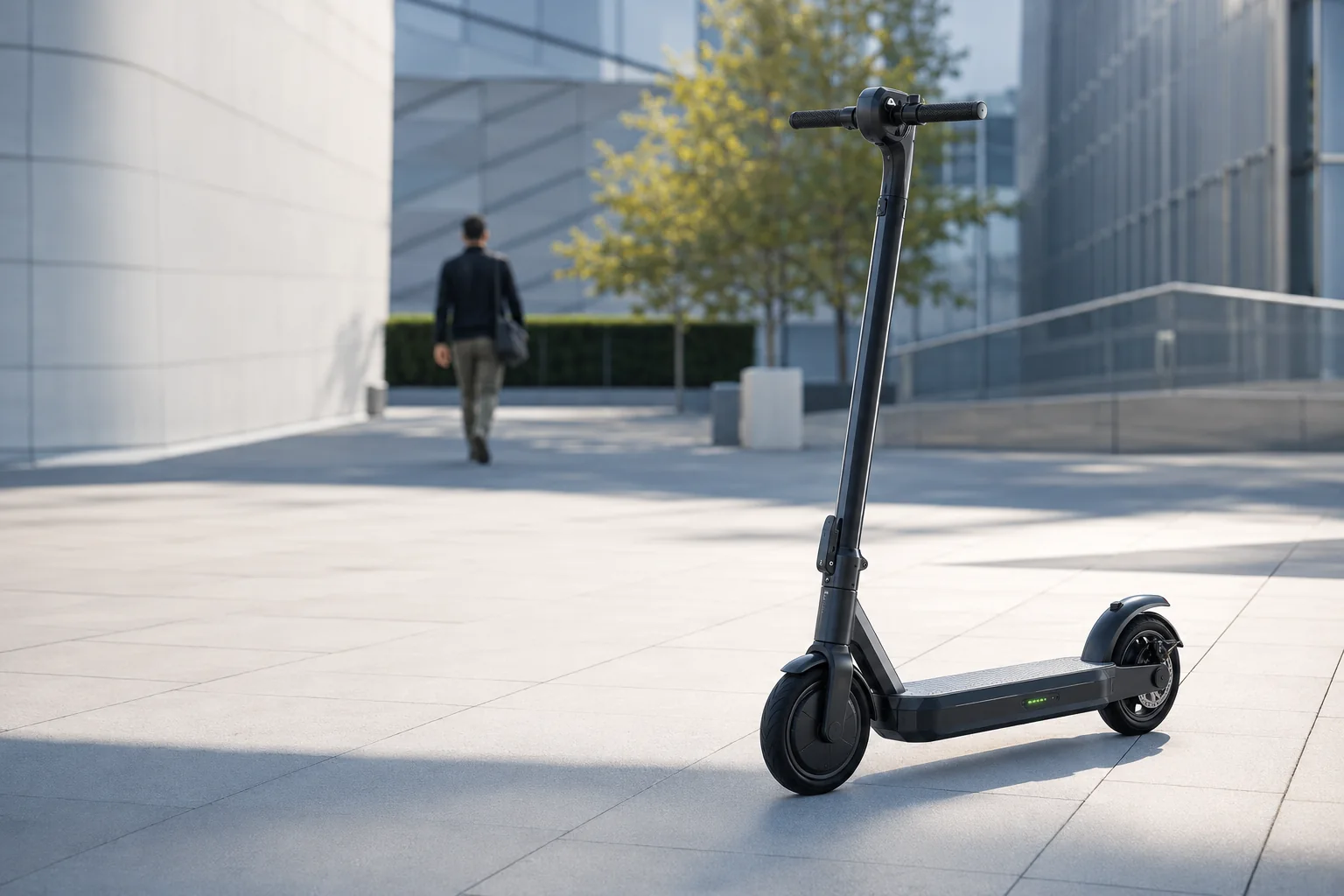 Electric scooter battery solution