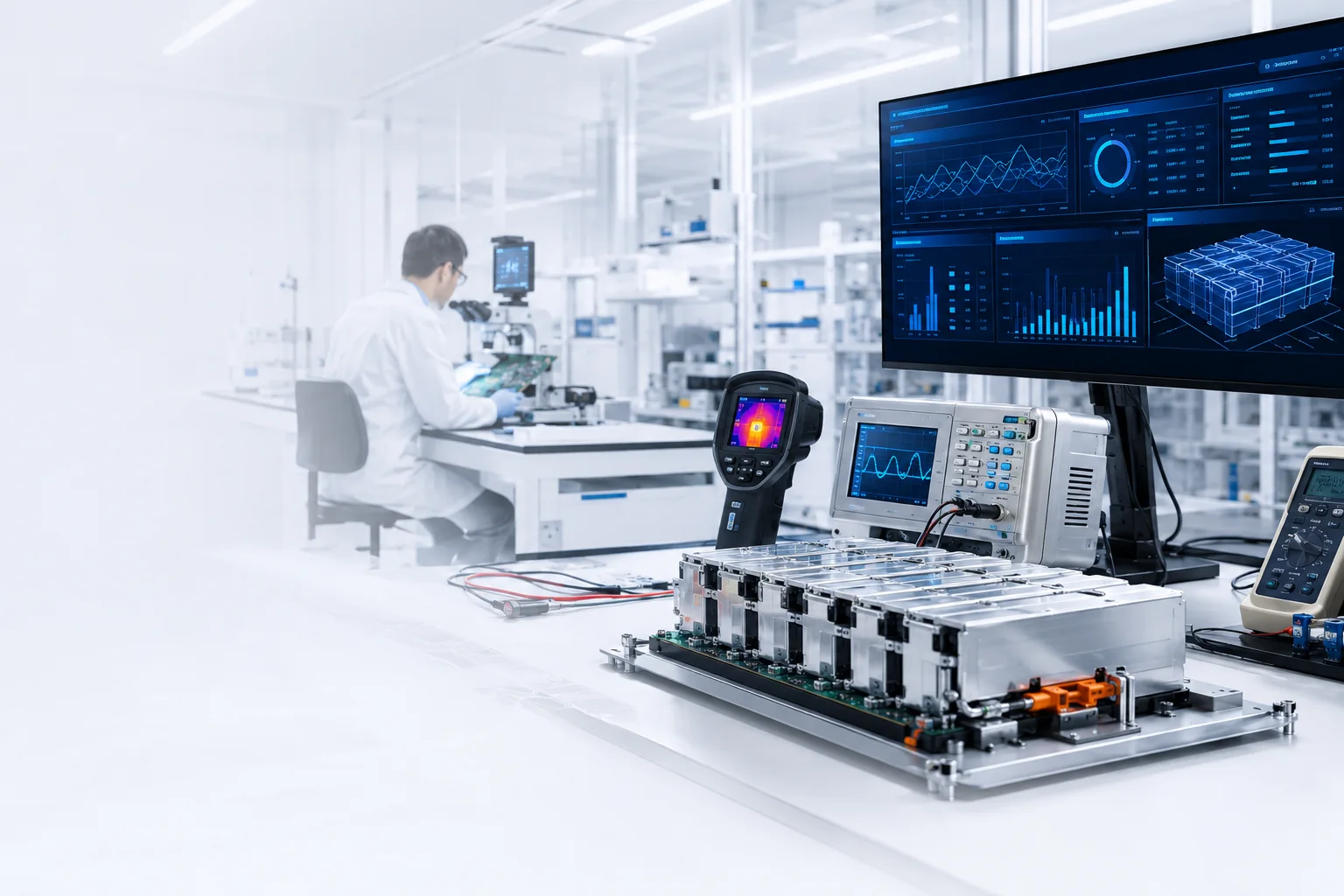 Battery research and development